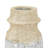 Cylindrical Terracotta Flower Vase - Earthy White - D4.5x10.5"