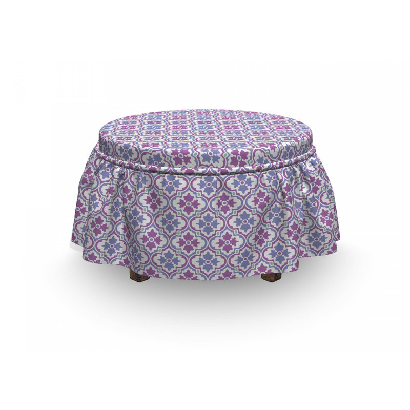 Housse pour repose-pieds de motif turc
