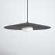 Cruz Single Light Glass Textile Dimmable LED Pendant