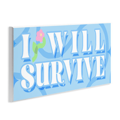 Groovy I Will Survive Wall Plaque, design by Lil' Rue
