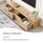 78.74" Modern TV Stands, Natural Wood Texture, Media Console with 4 Drawers