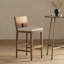 Sem Upholstered Stool with Solid Wood Frame-2034491906