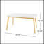 Table de salle à manger design Mid-Century