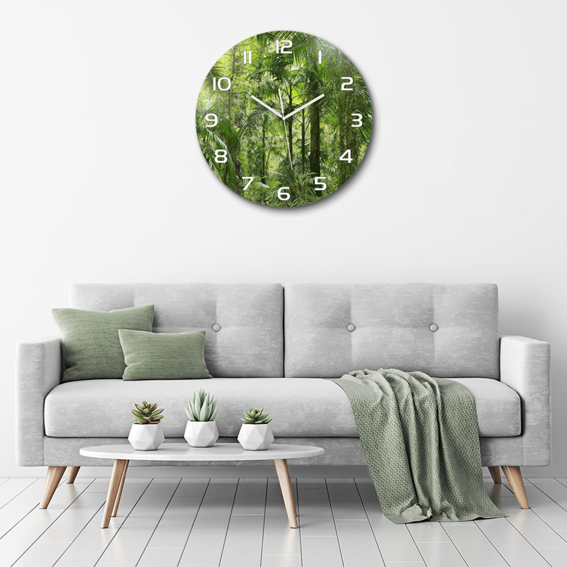 Jimel Glass Wall Clock