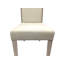 Chaise de salle à manger Elegant Ivory P 22,5 po x l 18,5 po x H 41,5 po avec garniture cloutée-861228118-875199355