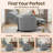 Oversized Power Recliner Chair For Big And Tall With USB Ports-1222211635