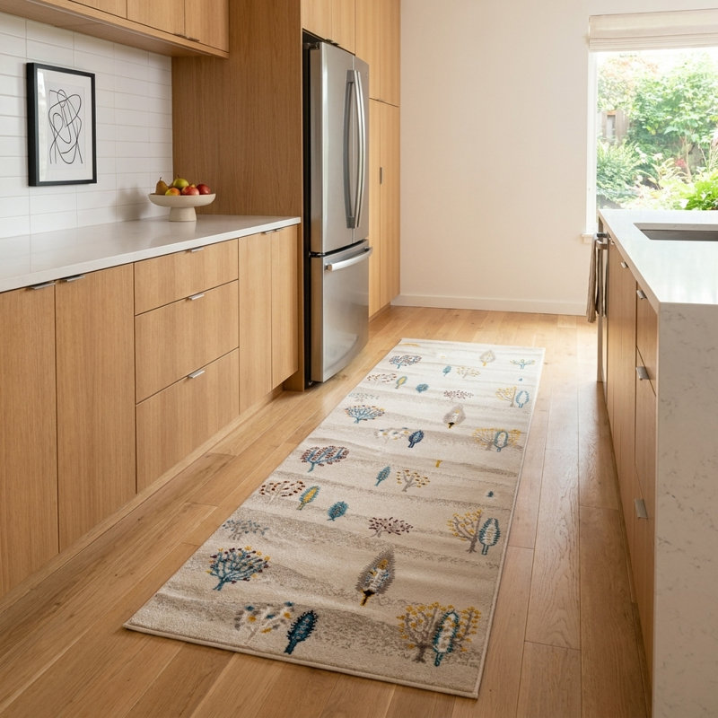 Bursa Botkins Rug, Tapis de couloir 2 pi 7 po x 10 pi