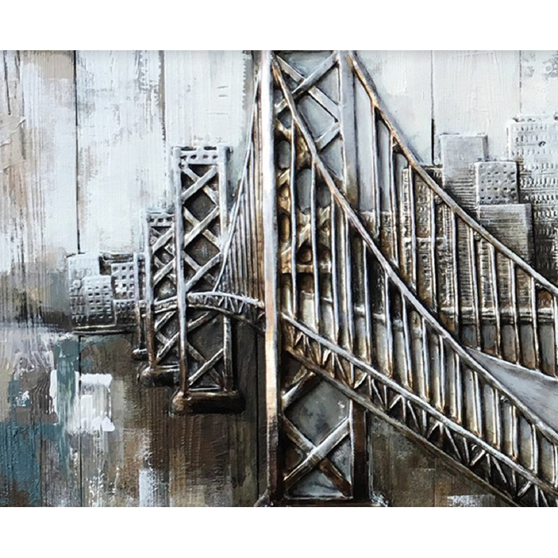 « to the other », impression sur bois gris