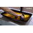 22" x 14.2" Glass Rectangular Vessel Bathroom Sink with Pop-Up Drain-118628253