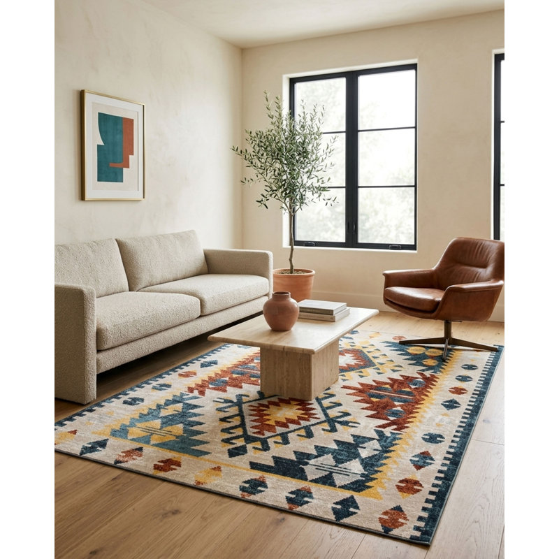 Areeg Indoor Rug, Rectangle 5' x 7'