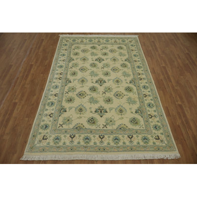 Tapis traditionnel élégant noué à la main 6 x 10