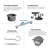 Neodrain 12 Inch 2In1 Tile-In Linear Shower Drain SUS304 With Matte Black Color For Bathroom