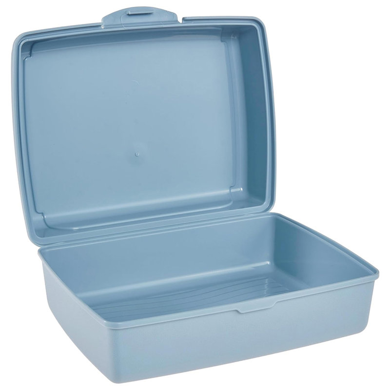 Set of 3 Clip Lock Fresh Food Container, Blue