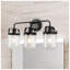 3 lumières avec abat-jour en verre transparent, applique moderne, luminaire d'intérieur industriel pour salle de bain, salon, chambre à coucher, évier de cuisine, douille E26, [sans ampoule]-1006834930