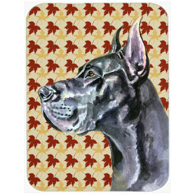 East Urban Home Great Dane Glass Cutting Board