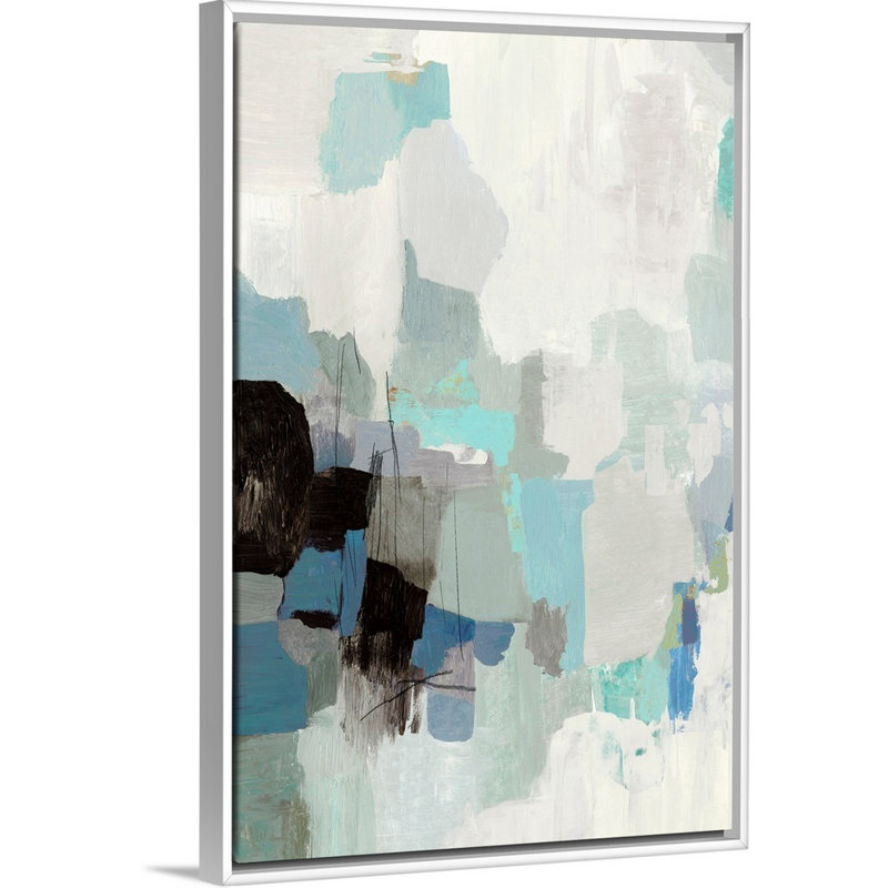 Reproduction d’art sur toile, "pellucid" par Tom Reeves, Toile blanche encadrée, H 50 po x l 34 po x P 1,75 po