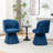Dantzler Velvet Swivel Upholstered Dining Chair-1727595457