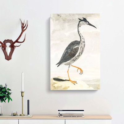 Heron by Johan Teyler - Wrapped Canvas