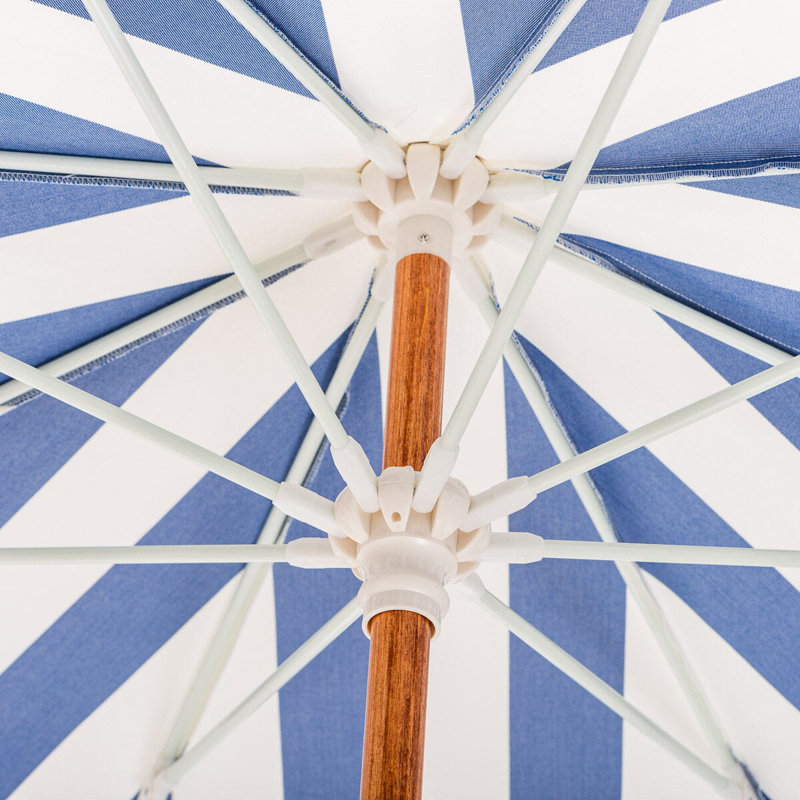 Amalfi Umbrella, Blue/White 