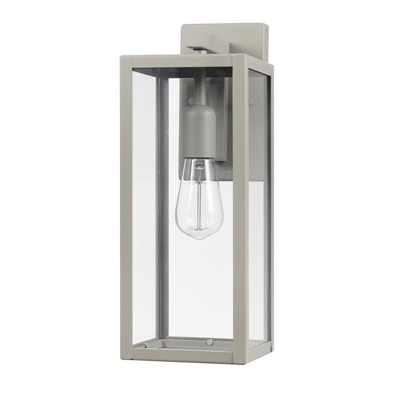Malak Wall Light, Matte Gray