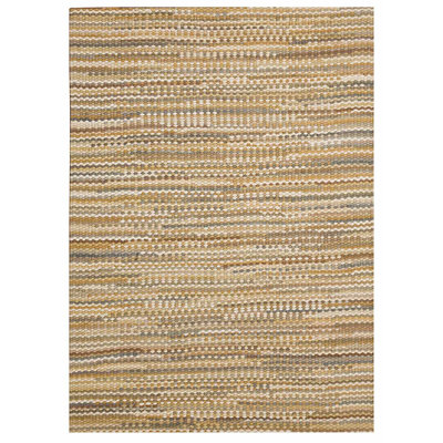 Flatweave Wool Abstract Area Rug
