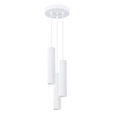 Bonina 3 - Light Brushed Nickel Pendant