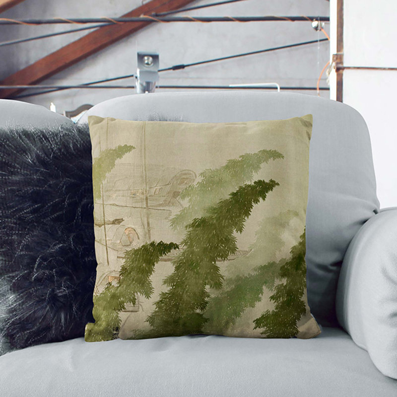 Square Throw Cushion, 40cm H x 40cm W x 15cm D