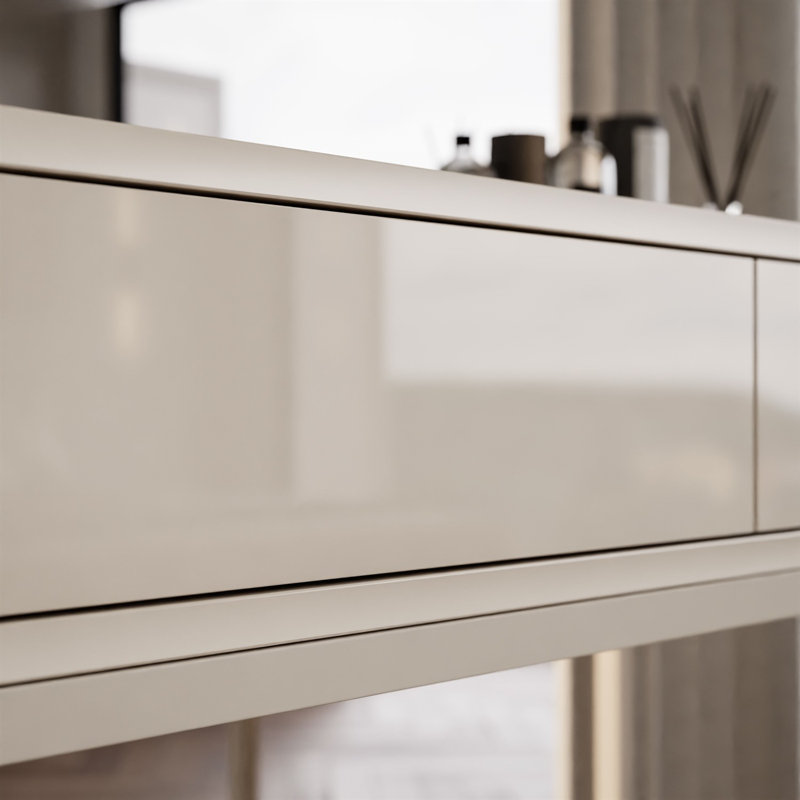 Console Table BLANCO GLAMOUR, Beige