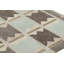 Scandinavian Hand Knotted Wool Geometric Area Rug-644581371