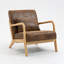 Fauteuil d'appoint 22,8 po Mid Century-130617763