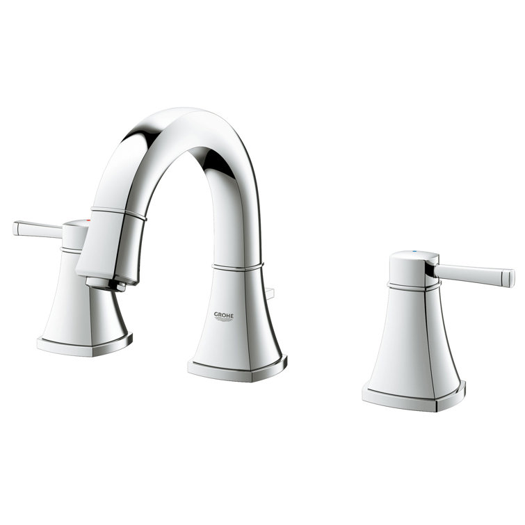 Grandera® Widespread Bathroom Faucet with Drain Assembly