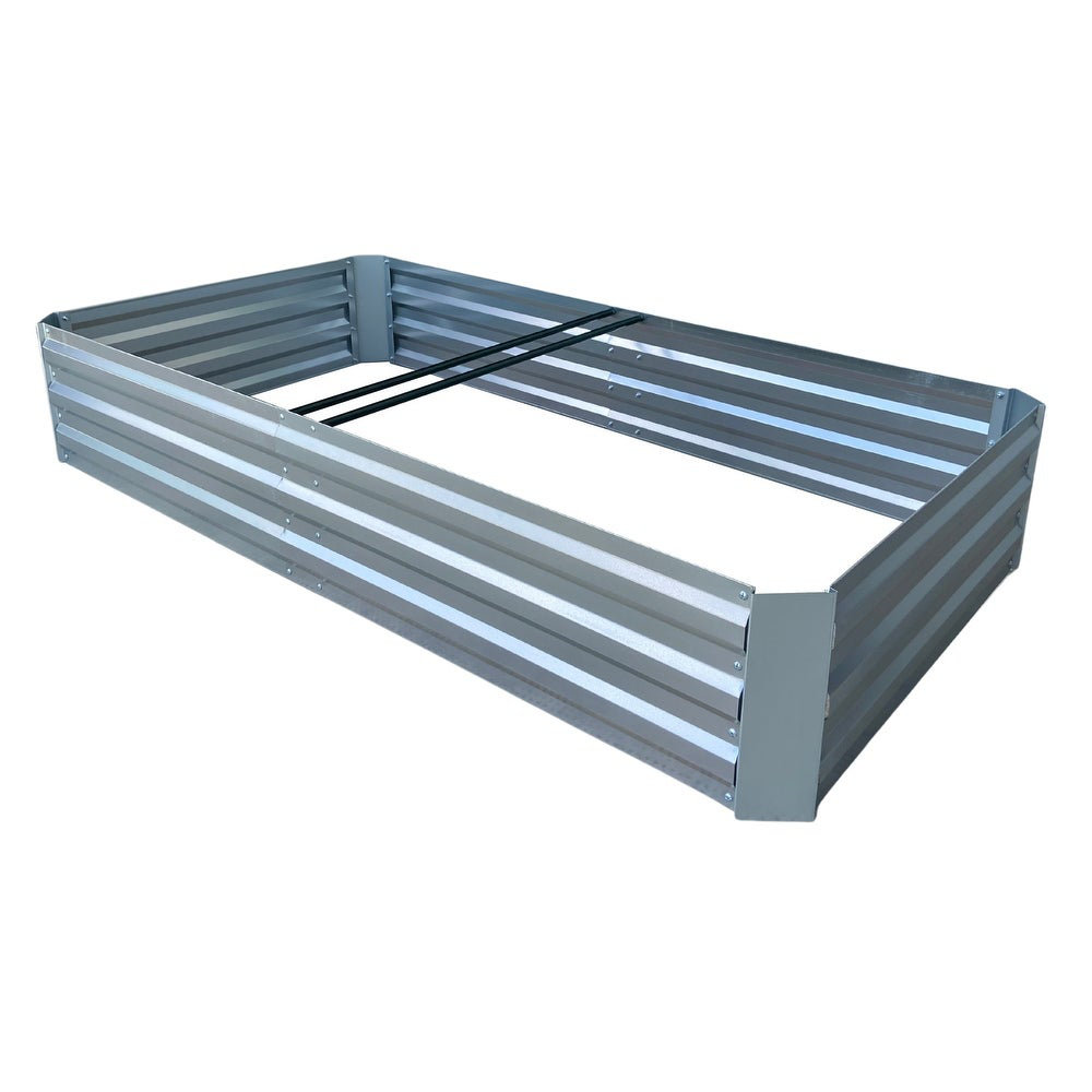 Arlmont & Co. Borowski Galvanized Steel Planter Box | Wayfair