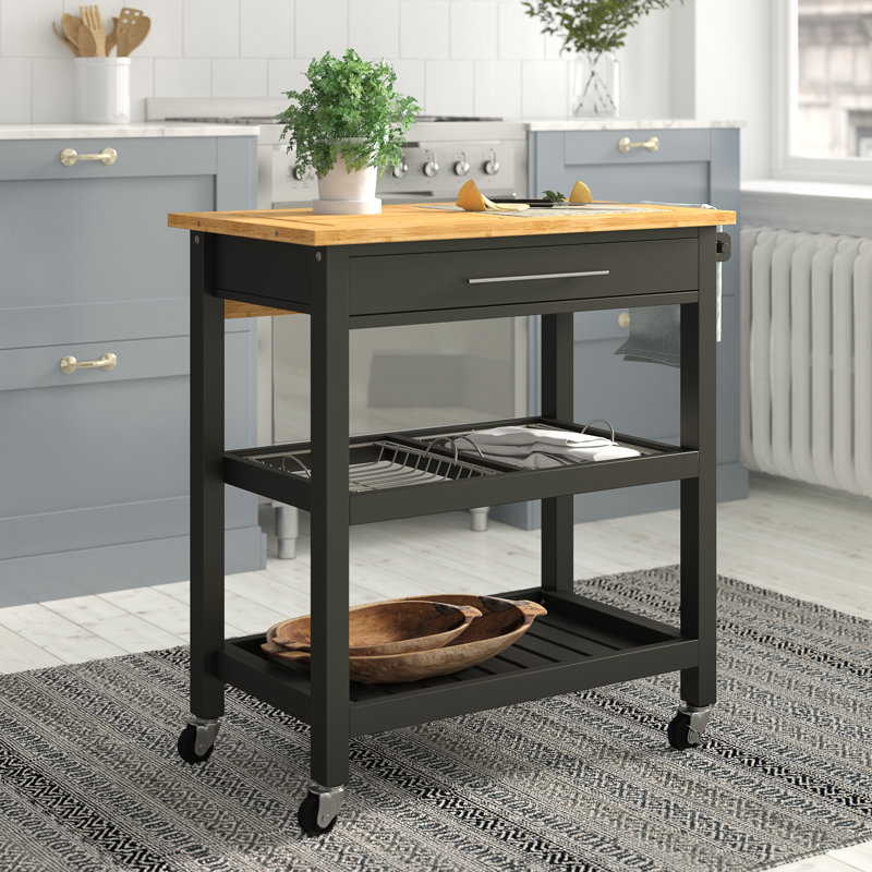 Elsworth Granite Top Kitchen Cart