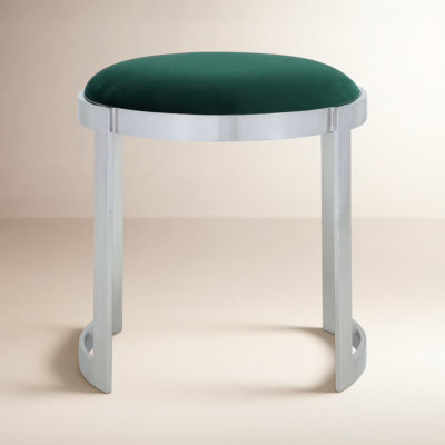 Nouri Velvet Vanity Stool