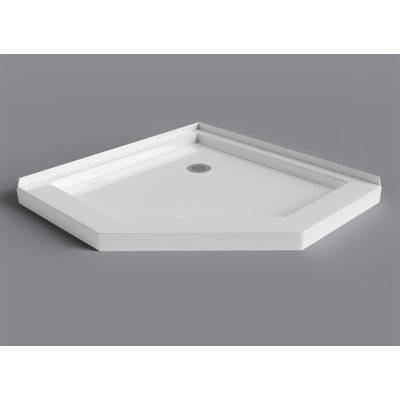 Base de douche à seuil simple néo-angle