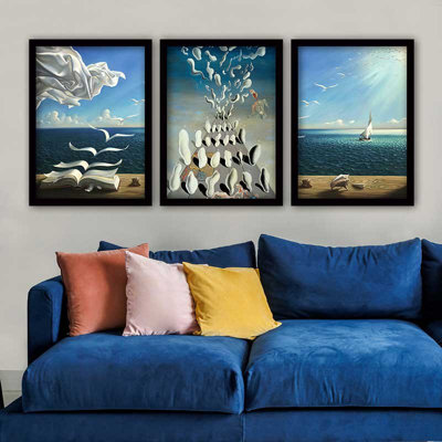 Peinture décorative encadrée