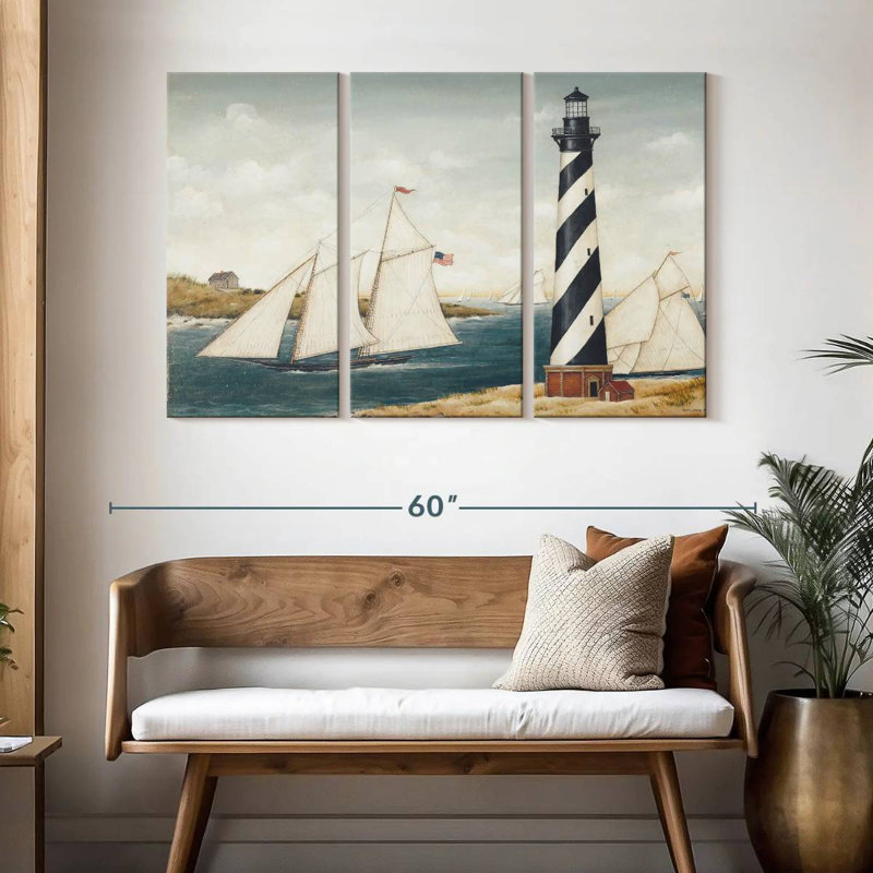 Aletra Hatteras Light, 32" H x 50" W