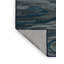 Tapis bleu abstrait lavable à la machine-687651296
