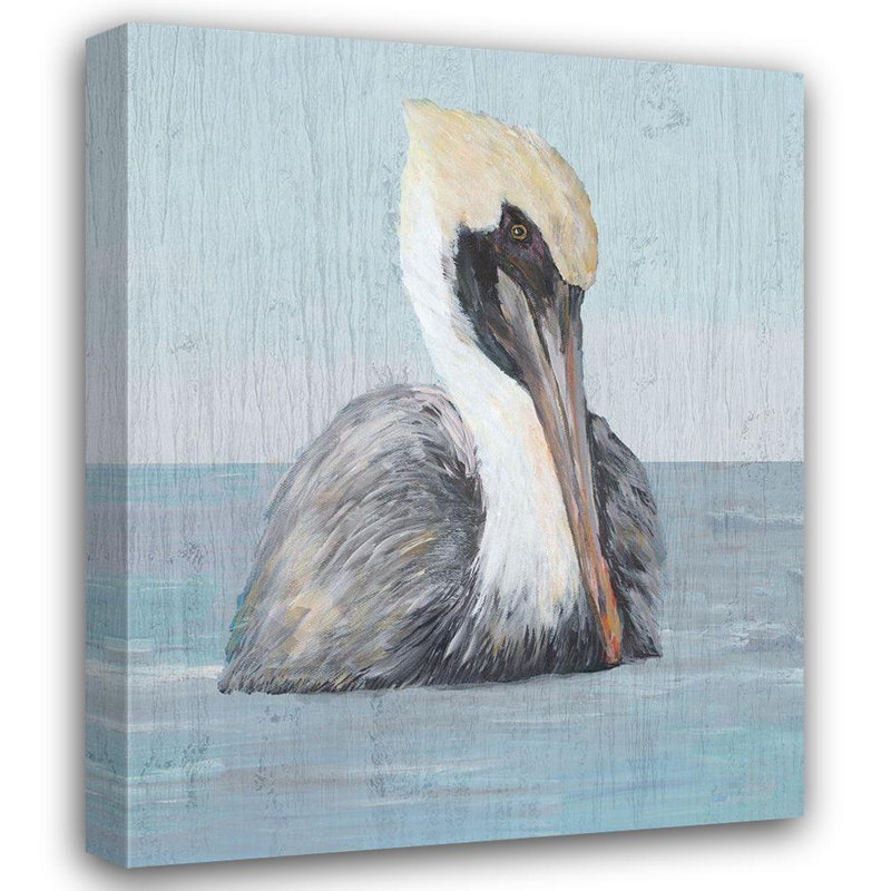 «Dovecove DeRice, Julie», reproduction d'art sur toile tendue: Pelican Wash II, H 34 po x l 28 po