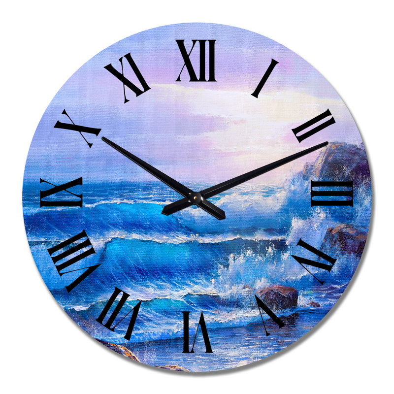 Horloge murale nautique et côtière, Grand