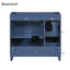 Meuble-lavabo simple avec plateau 35,41 po Bhavi-2095323094