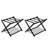 Folding Luggage Rack with Shelf Travel Suitcase