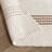 Sorrento  Handwoven Performance Stripe Ivory Fabric Rug-113457295