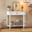 Console rétro en bois de 36 po avec tiroir de rangement et tablette ouverte Retro-453137386