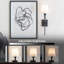 Tagert Plastic LED Flush Mounted Sconce-106599570