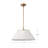 Gertie 20" W 3-Light Metal Cone Pendant with Dimmable Switch-1522772543