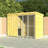 Dog Kennel and Run Full Height with Bars-81403551