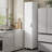 75" Extra Tall Slim Storage Pantry Cabinet With Adjustable Shelves and Metal Handle