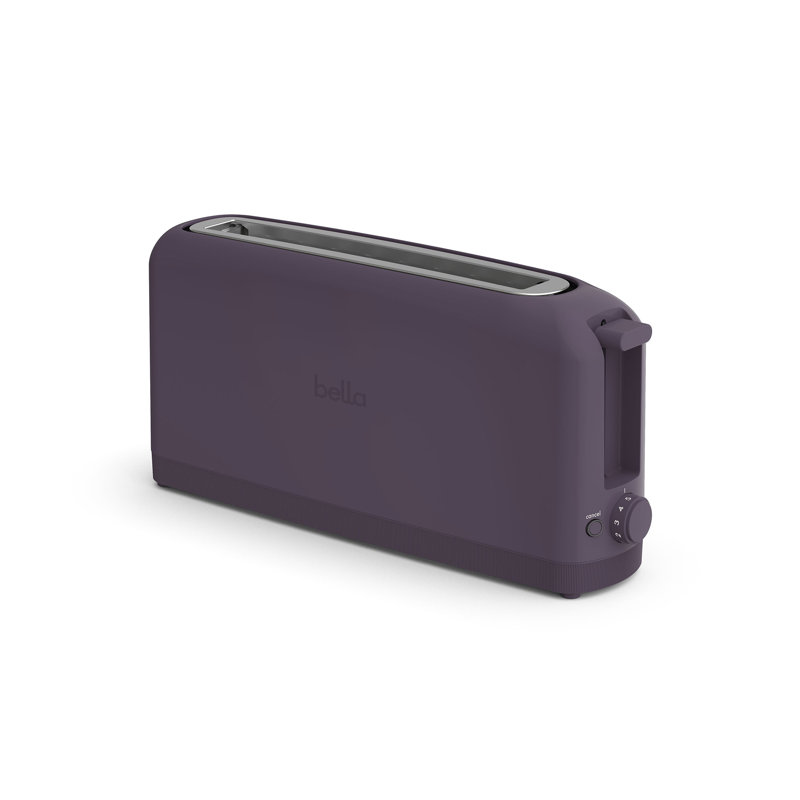 Bella 2-Slice Slim Toaster, Plum