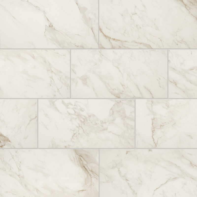 Carrelage pour mur et plancher en porcelaine de 12 po x 24 po Famed, Diamond